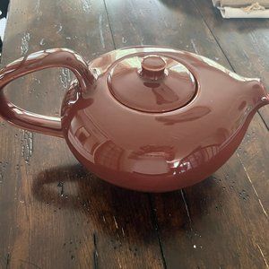Russel Wright Oneida Teapot with Lid Brown